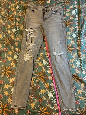 American Eagle Long Grey Jeans